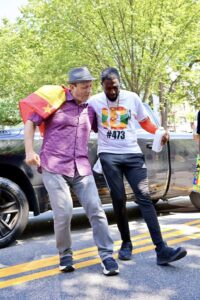 Jumaane Williams and Brad Lander Dancing at West Indian Day Parade September 2 2024