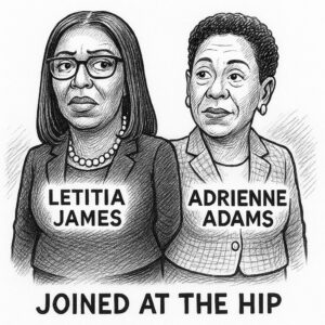 Letitia James and Adrienne Adams Joined at the Hip